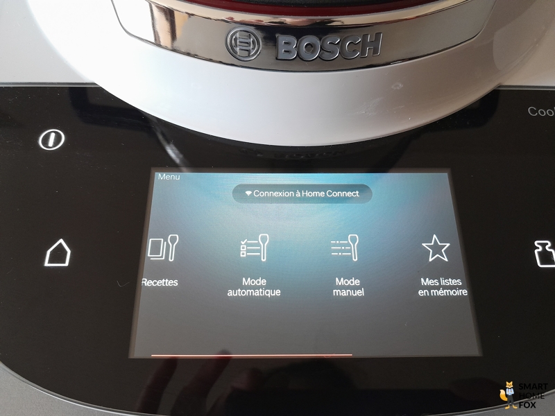 Cookit Bosch écran tactile